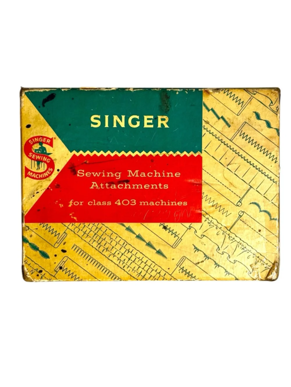 Singer Sewing Machine Attachments for Class 403 Machines Book. Bobbins Vintage - Picture 1 of 6